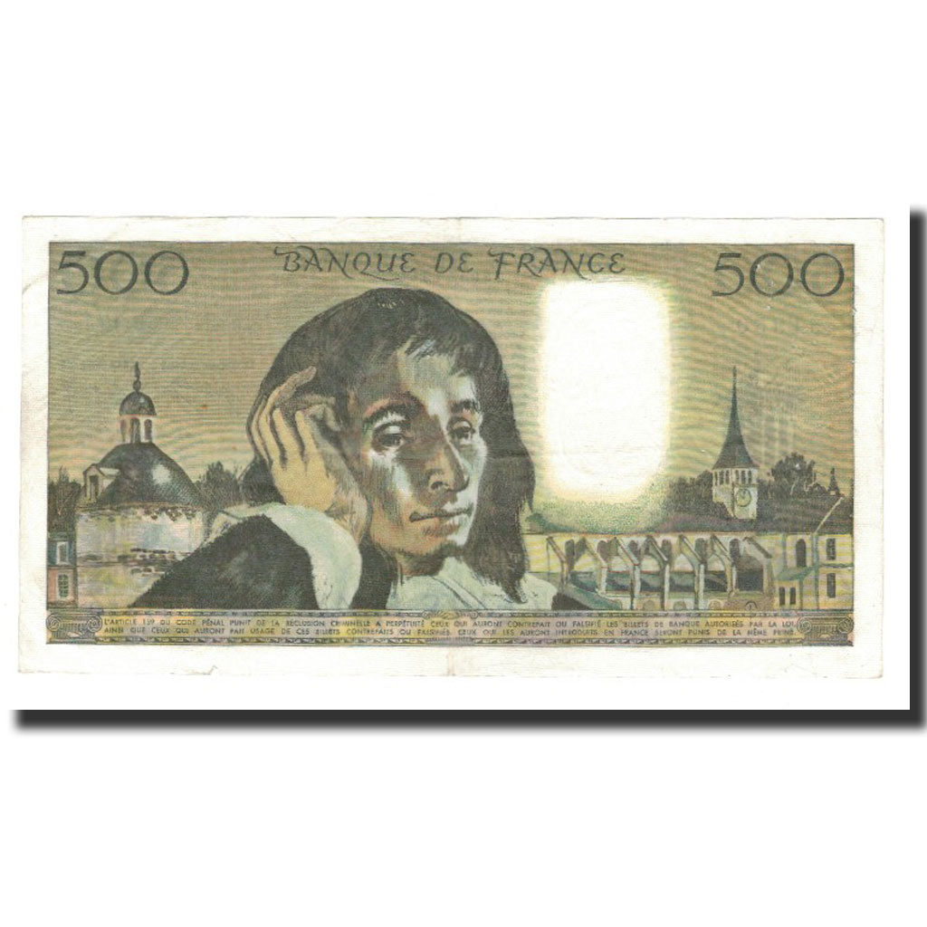 Francia, 500 Francs, 1970-01-08, MBC, Fayette:71.5, KM:156a