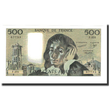 France, 500 Francs, 1987-01-08, UNC(65-70), Fayette:71.35, KM:156f