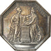 France, Jeton, Banque de France, 1800, Dumarest, SUP, Argent