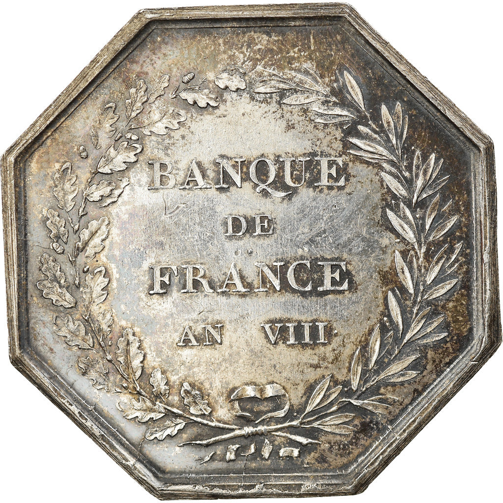 France, Jeton, Banque de France, 1800, Dumarest, SUP, Argent