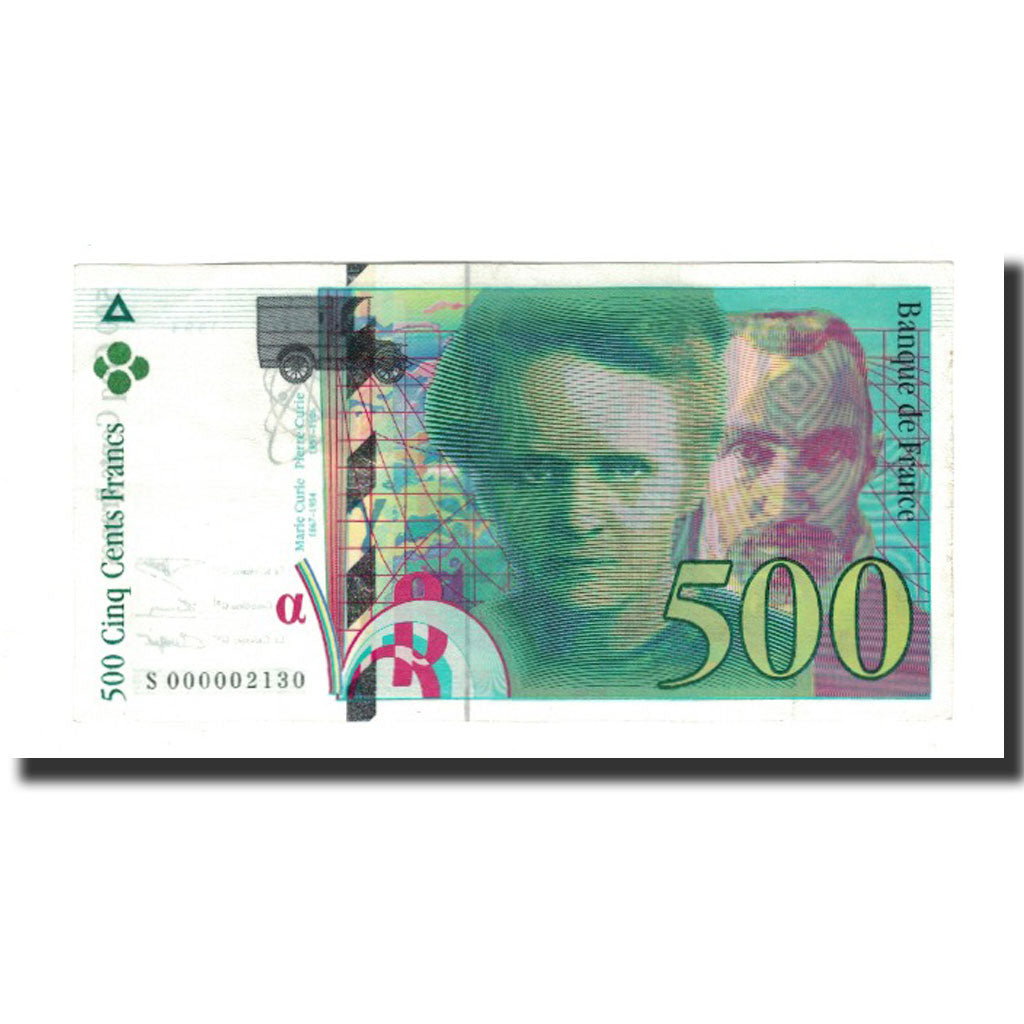 France, 500 Francs, 1994, AU(50-53), Fayette:76.1, KM:160a