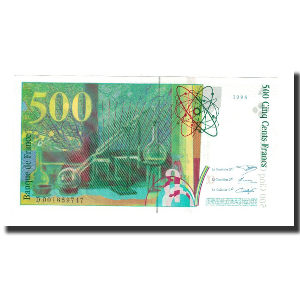 France, 500 Francs, 1994, KM:160a, UNC(64), Fayette:76.1