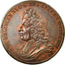 France, Token, Royal, 1695, MS(60-62), Copper, Feuardent:8258