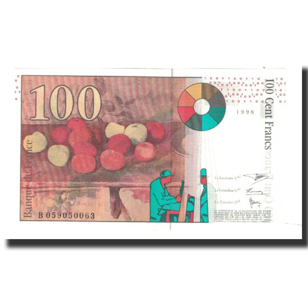 France, 100 Francs, 1998, UNC(63), Fayette:74.2, KM:158a