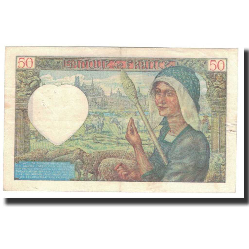 Francia, 50 Francs, 1941-05-15, MBC+, Fayette:19.11, KM:93