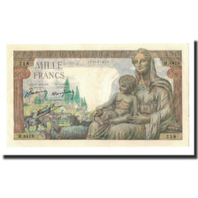France, 1000 Francs, Déesse Déméter, 1943-07-08, H.6819, SPL