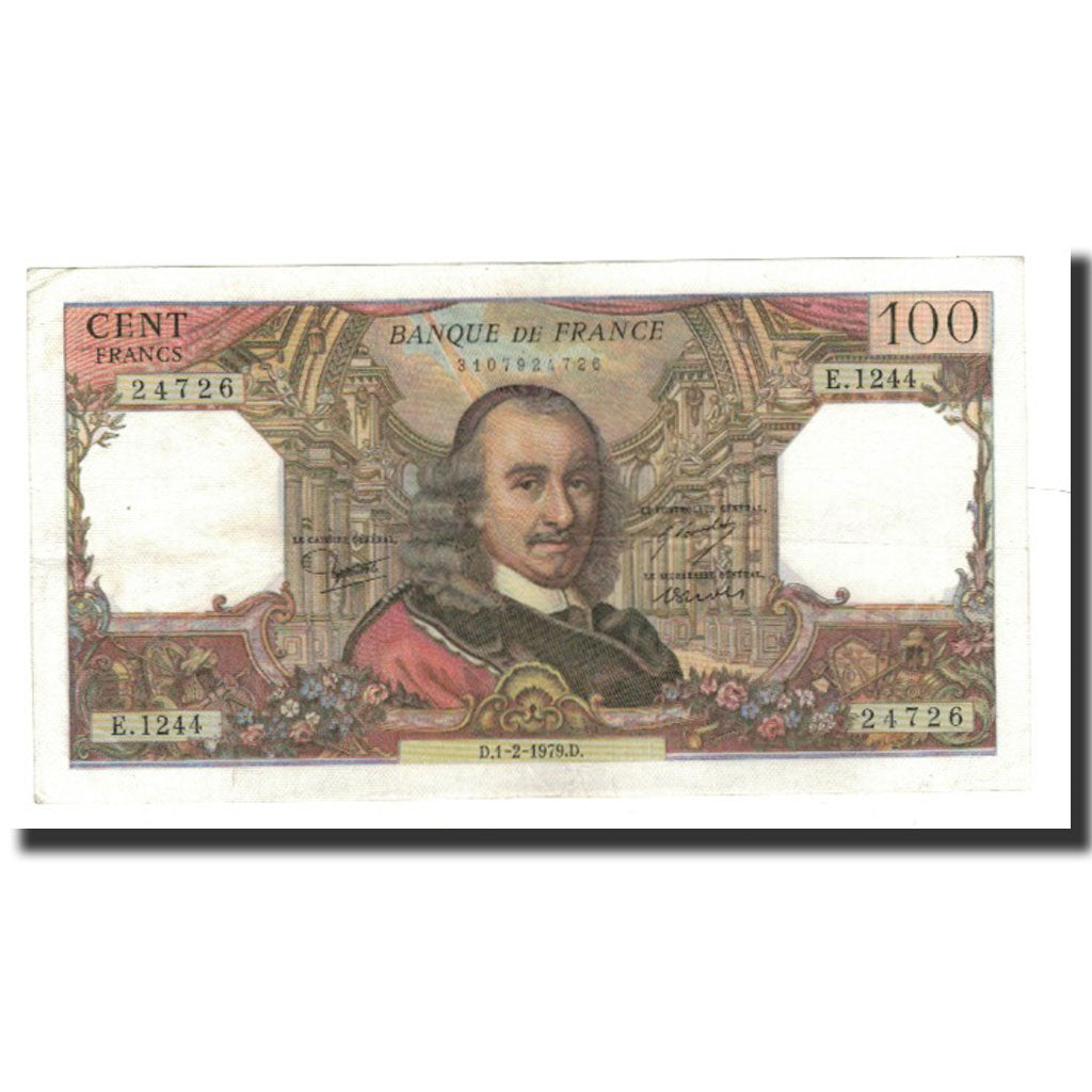 Frankrijk, 100 Francs, 1979-02-01, TTB+, Fayette:65.65, KM:149f
