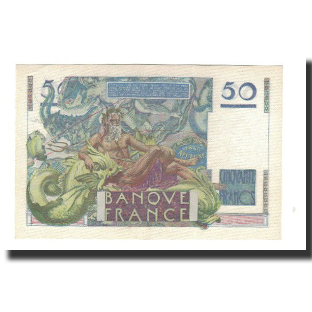 France, 50 Francs, 1950-06-29, AU(55-58), Fayette:20.15, KM:127c