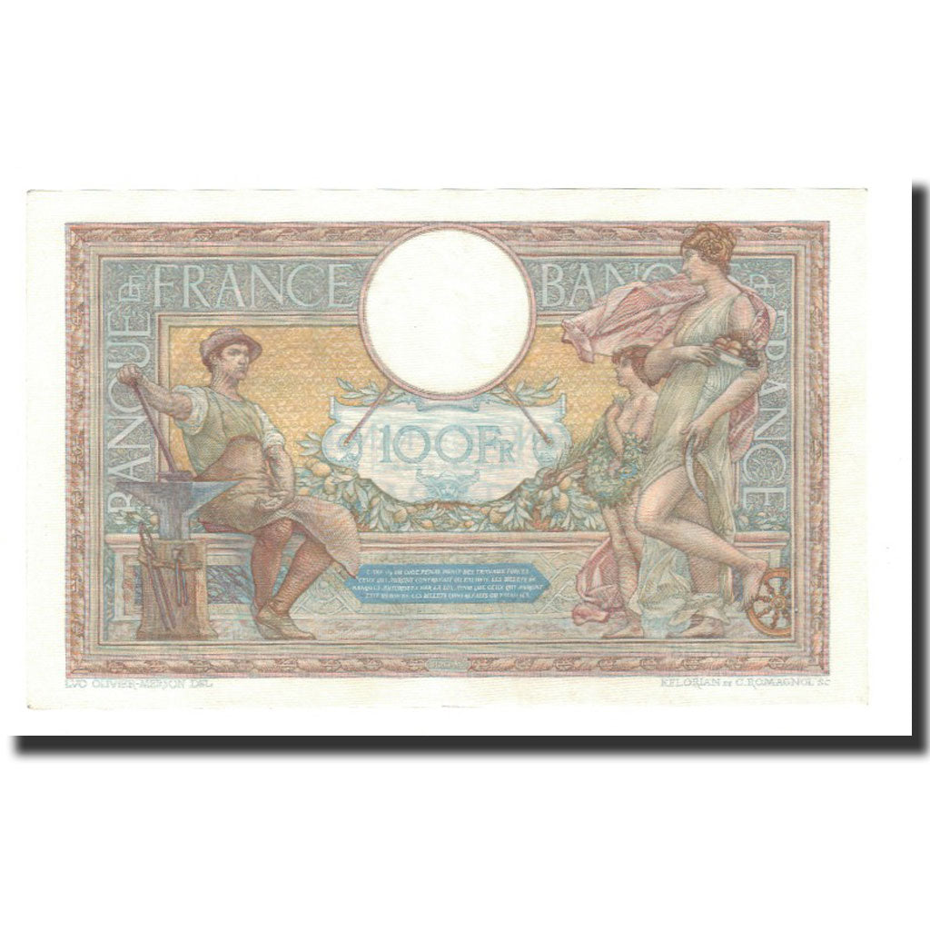 Francja, 100 Francs, 14-04-1938, AU(55-58), Fayette:25.15, KM:86b