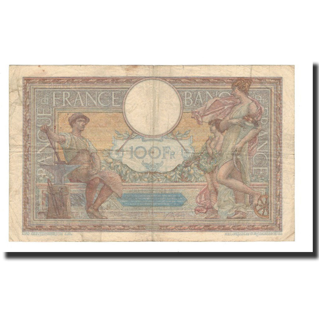 Francja, 100 Francs, 1939-09-14, VF(20-25), Fayette:25.49, KM:86b