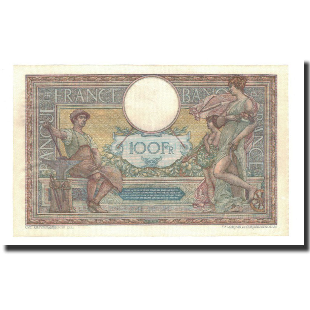 France, 100 Francs, 1919-07-12, AU(55-58), Fayette:23.11, KM:71a