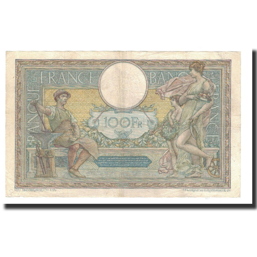 France, 100 Francs, 1923-01-26, EF(40-45), Fayette:23.16, KM:71c