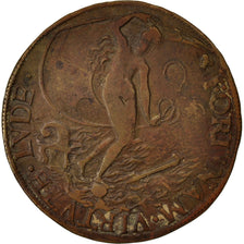 France, Royal, Token, EF(40-45), Copper, Feuardent #8280, 4.15
