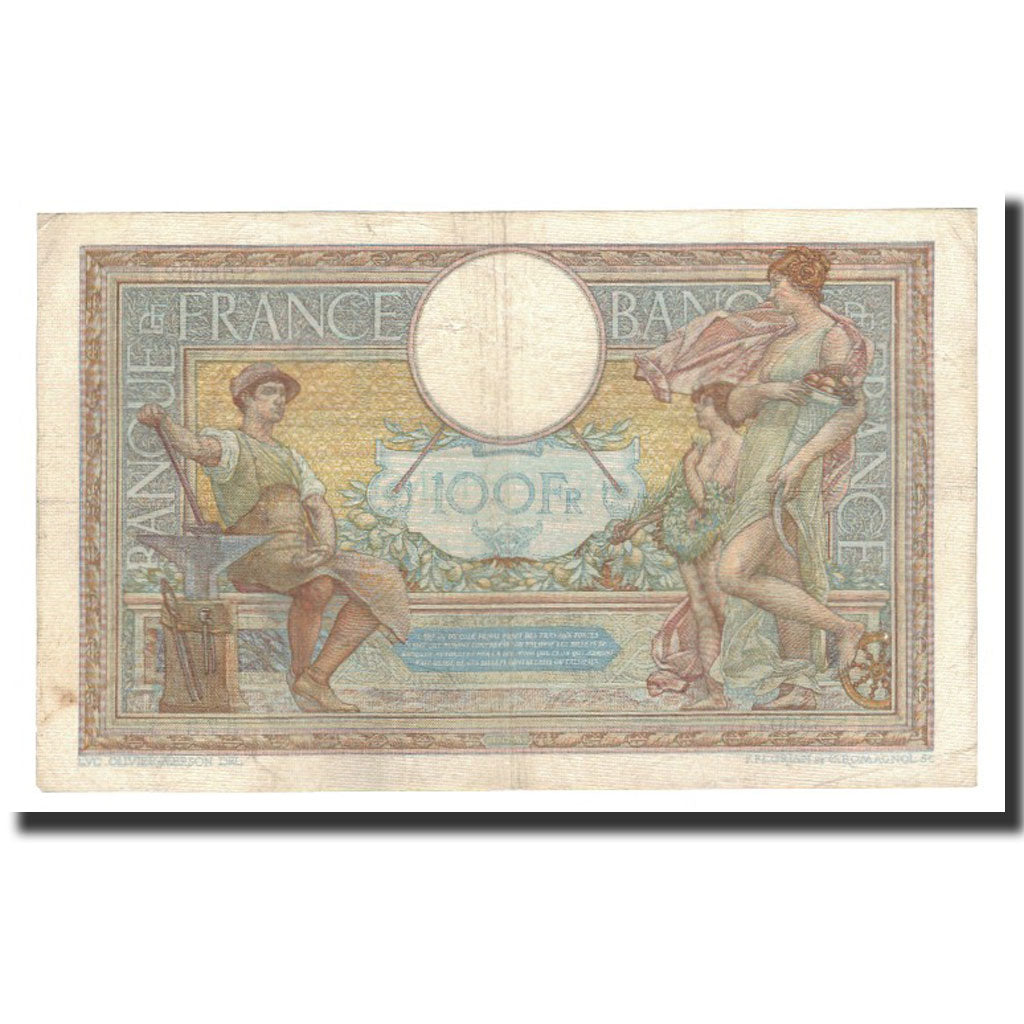 France, 100 Francs, 1937-09-30, EF(40-45), Fayette:25.2, KM:78c