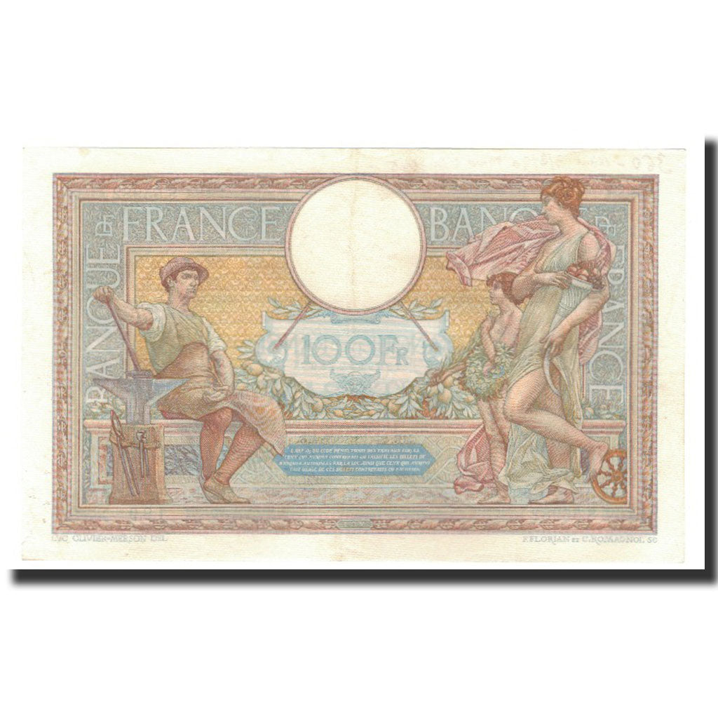 France, 100 Francs, 1937-10-21, AU(50-53), Fayette:25.3, KM:78c