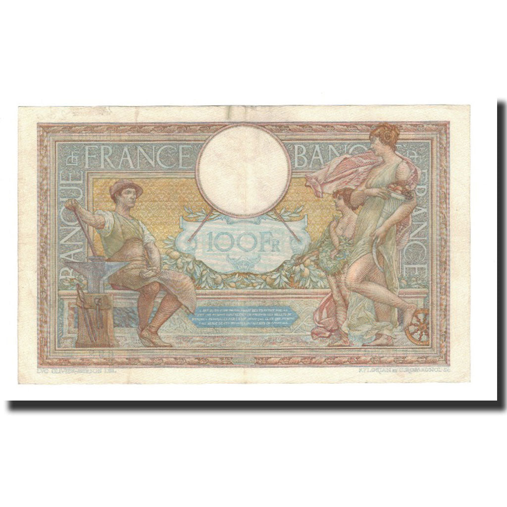France, 100 Francs, 1937-10-21, EF(40-45), Fayette:25.3, KM:78c