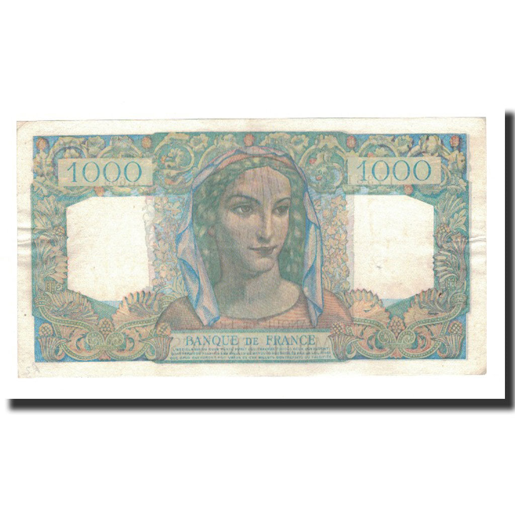 France, 1000 Francs, 1950-06-29, AU(50-53), Fayette:41.33, KM:130c