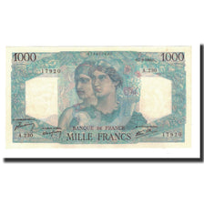 Francia, 1000 Francs, KM:130a, 1946-03-07, SC, Fayette:41.12