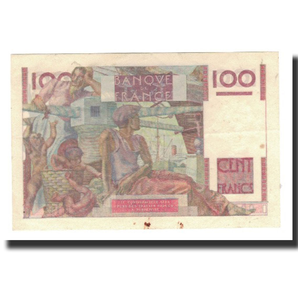 Francia, 100 Francs, 1946-10-31, BB, Fayette:28.10, KM:128a