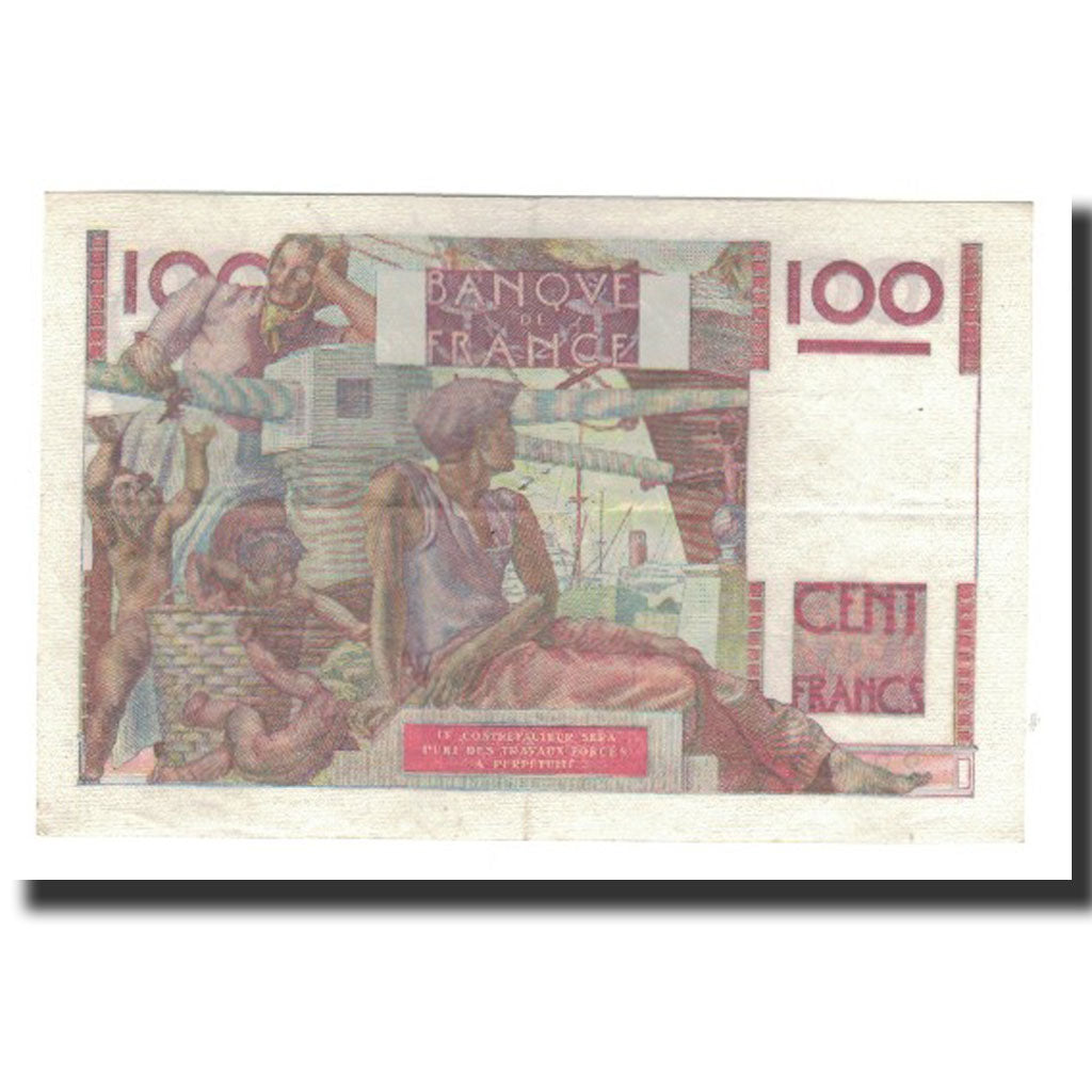 Francia, 100 Francs, 1950-10-12, EBC, Fayette:28.27, KM:128c