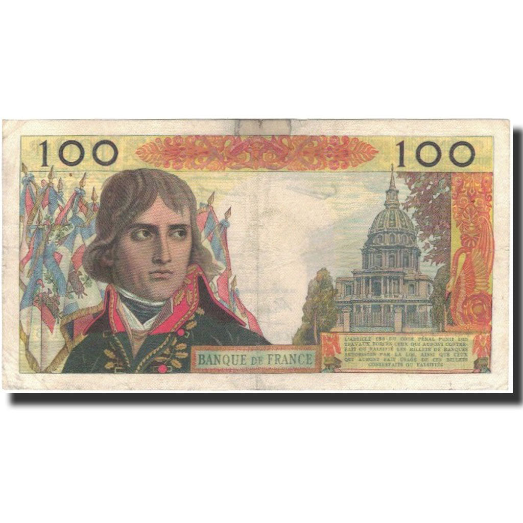 France, 100 Nouveaux Francs, 1962-06-07, VF(20-25), Fayette:59.16, KM:144a