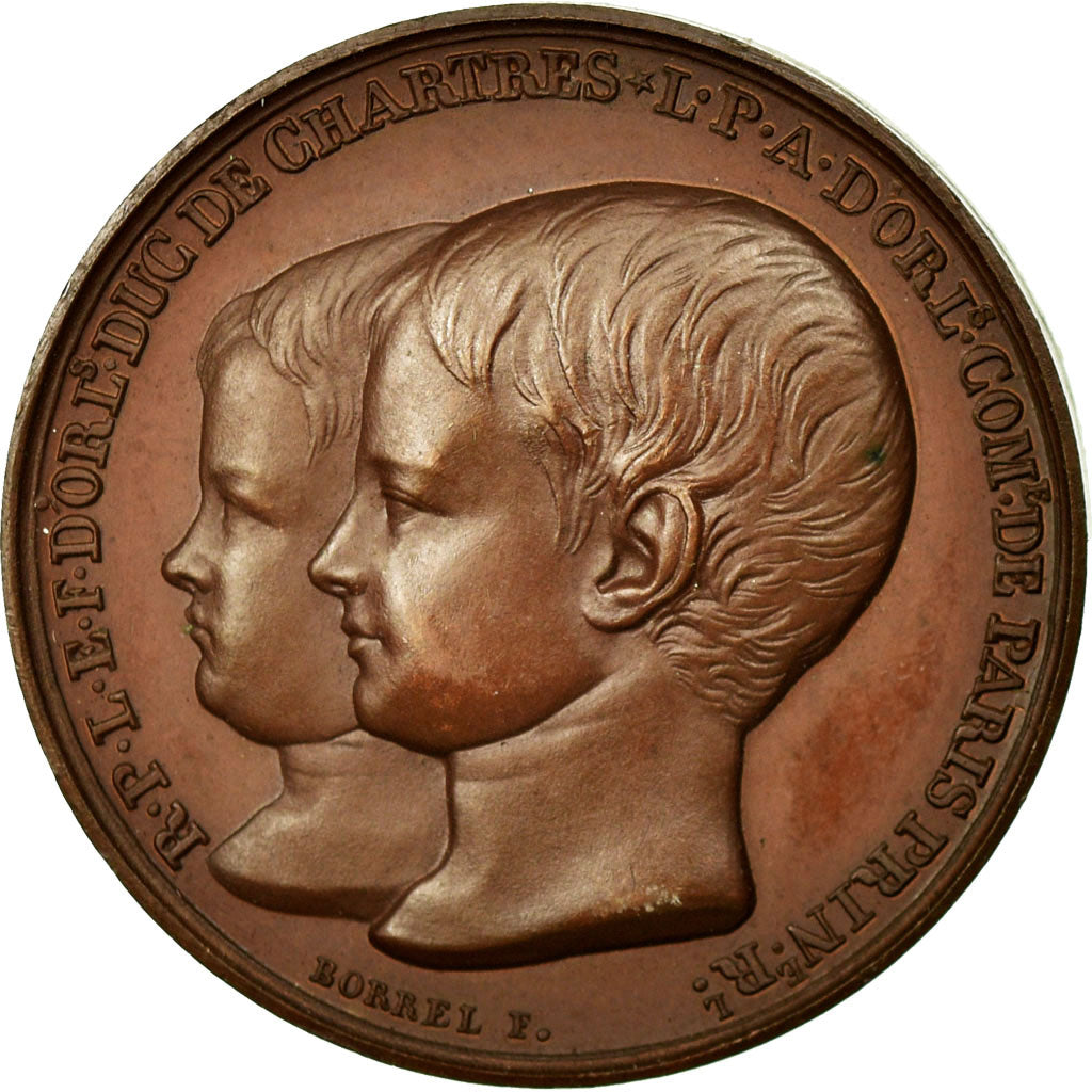France, Token, Royal, Borrel, MS(60-62), Copper