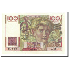 Francja, 100 Francs, 1953-06-04, UNC(65-70), Fayette:28.37, KM:128d