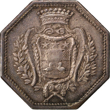France, Royal, Token, 1766, VF(30-35), Silver, Feuardent #6458, 16.03
