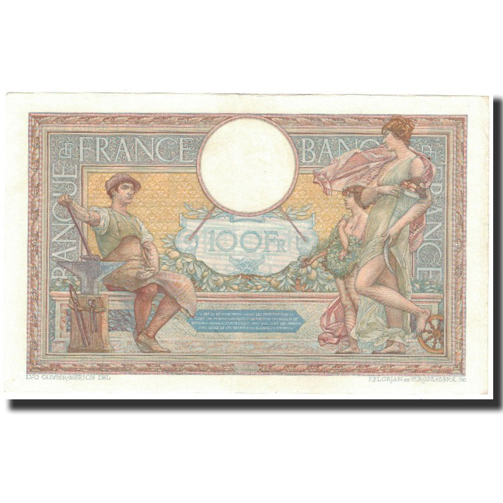 France, 100 Francs, 1932-12-29, AU(50-53), Fayette:24.11, KM:78b