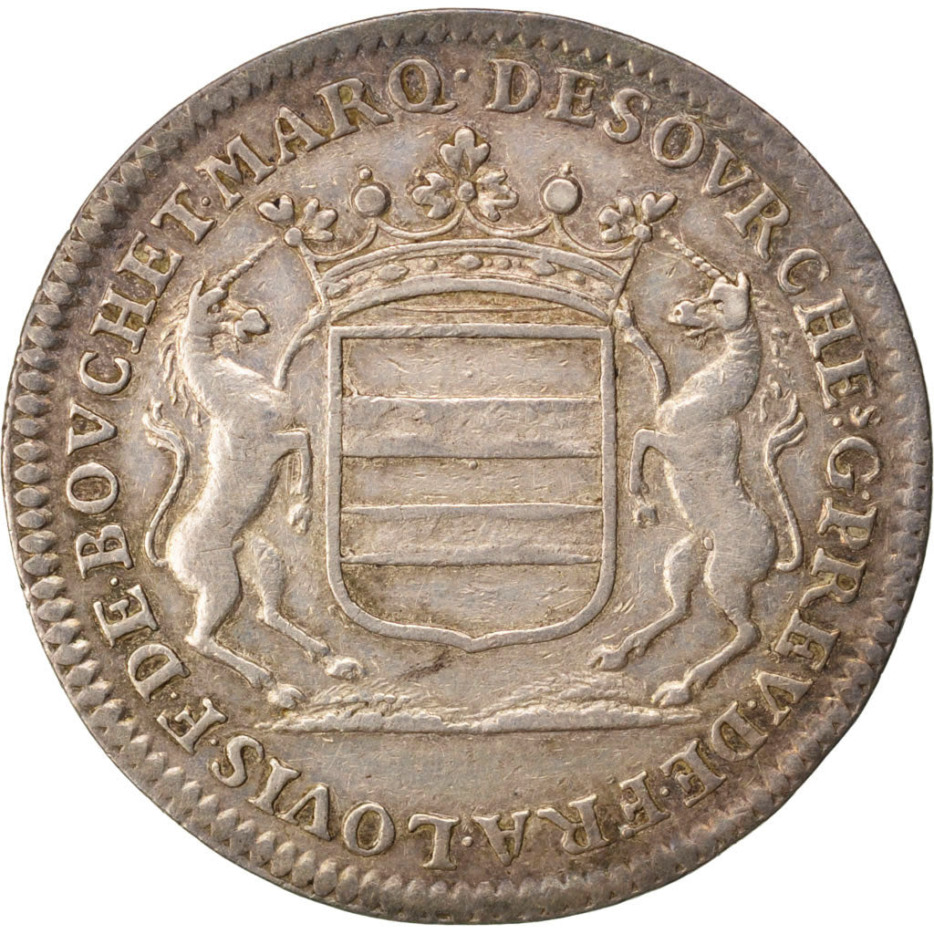 Francia, Token, Royal, 1700, SPL-, Argento, Feuardent:8286