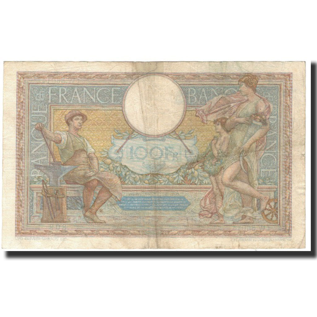 France, 100 Francs, 1937-12-02, VF(20-25), Fayette:25.4, KM:86a