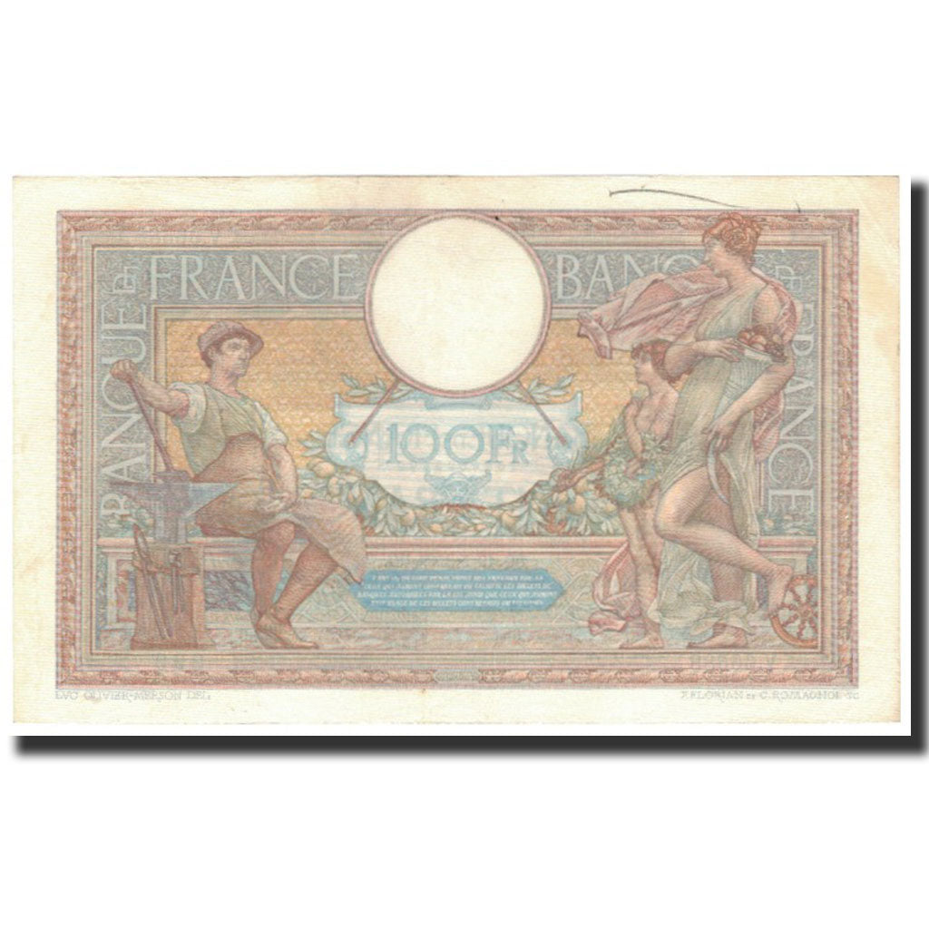 France, 100 Francs, 1939-05-19, AU(50-53), Fayette:25.47, KM:86b