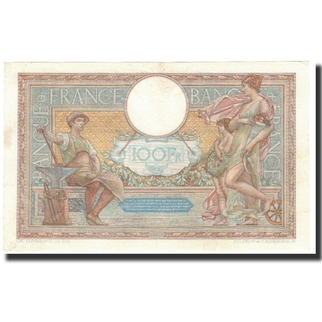 France, 100 Francs, 1938-02-10, AU(50-53), Fayette:25.10, KM:86b