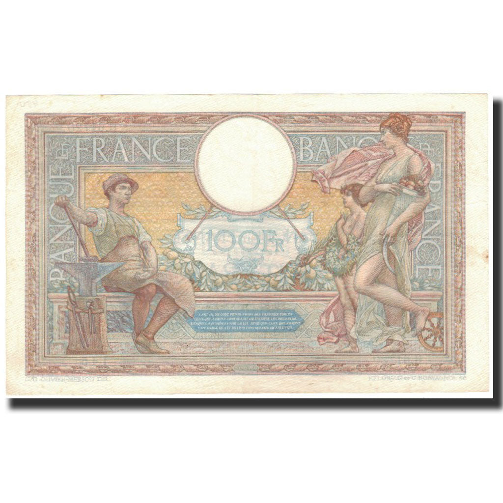 Frankreich, 100 Francs, 1938-10-27, SS+, Fayette:25.33, KM:86b