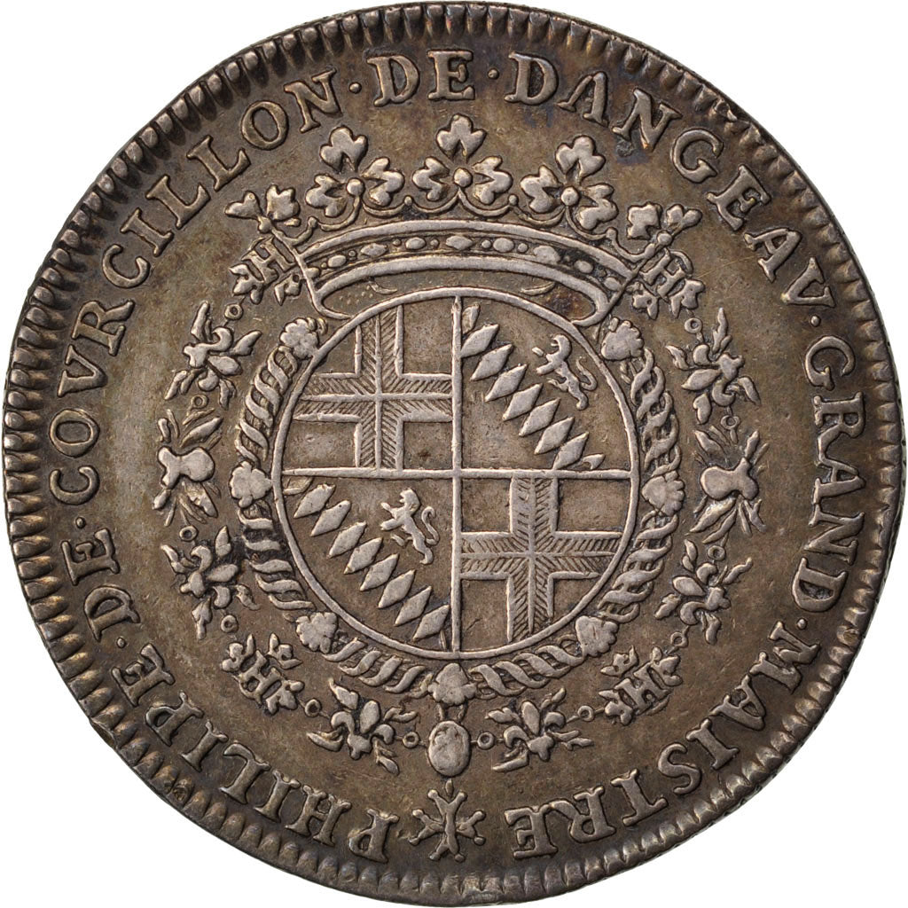 France, Royal, Token, 1701, EF(40-45), Silver, Feuardent #9047, 9.39