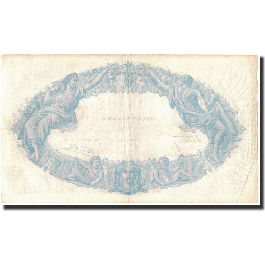 Francia, 500 Francs, 1939-10-19, MBC, Fayette:31.44, KM:88c