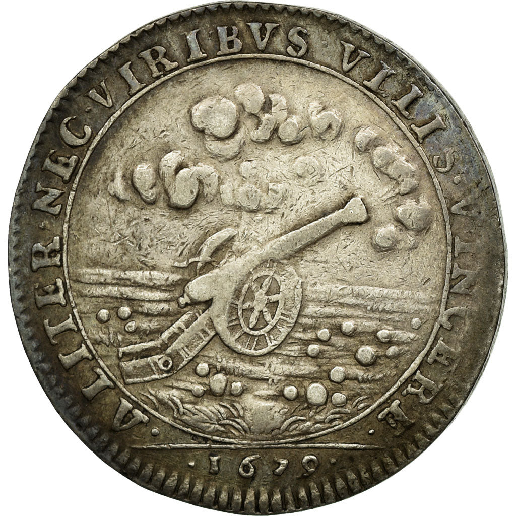 France, Token, Royal, 1679, EF(40-45), Silver, Feuardent:978