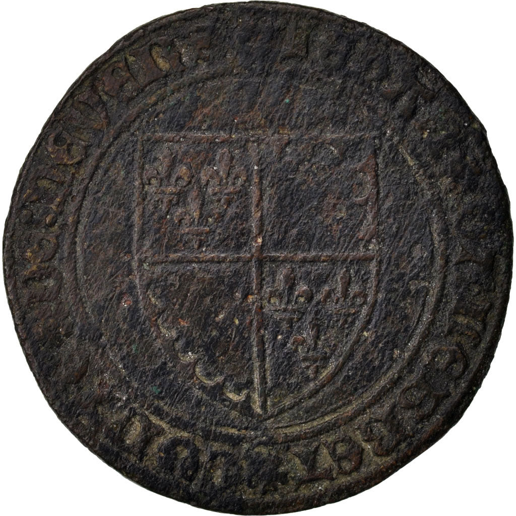 France, Royal, Token, VF(20-25), Copper, Feuardent #10396, 3.76