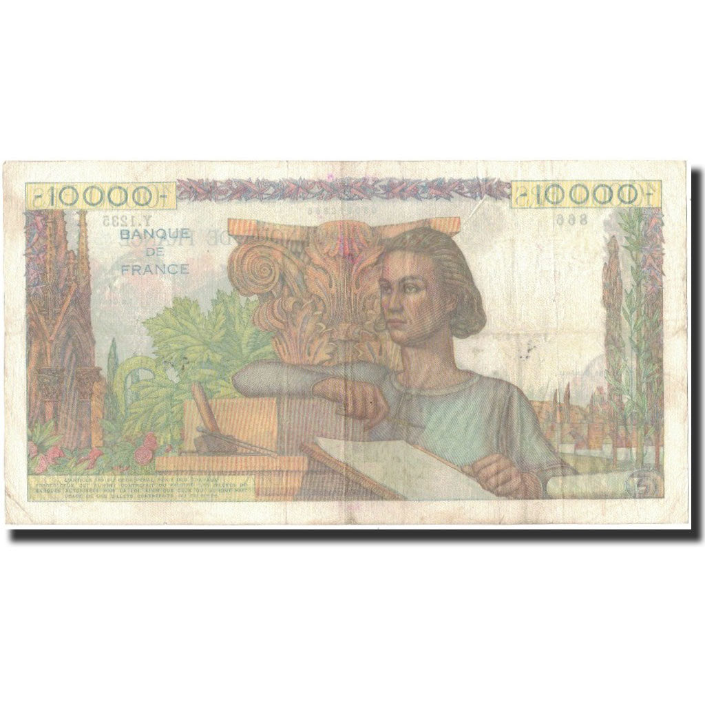 Frankrijk, 10,000 Francs, 1951-03-01, TTB, Fayette:50.48, KM:132c