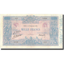 Frankrijk, 1000 Francs, 1925–09–22, TTB+, Fayette:36.41, KM:67j