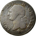 Coin, France, Louis XVI, Sol ou sou, Sol, 1781, La Rochelle, VF(20-25), Copper