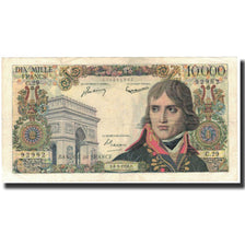 France, 10,000 Francs, 1956-09-06, TB+, Fayette:51.4, KM:136a