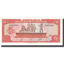 Banconote, Haiti, 5 Gourdes, 1989, KM:255a, FDS
