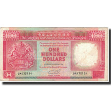 Banknote, Hong Kong, 100 Dollars, 1992-01-01, KM:198d, AU(55-58)