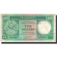 Banknote, Hong Kong, 10 Dollars, 1985-01-01, KM:191a, UNC(60-62)
