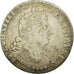 Moneda, Francia, Louis XIV, 1/4 Écu aux 8 L 2e type, 1/4 Ecu, 1704, Riom, BC+