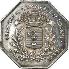 France, Token, Chambre de Commerce de Roanne, AU(55-58), Silver