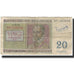 Billete, 20 Francs, Bélgica, 1956-04-03, KM:132b, MC+