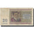 Banknot, Belgia, 20 Francs, 1956-04-03, KM:132b, G(4-6)
