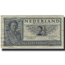 Banconote, Paesi Bassi, 2 1/2 Gulden, 1949-08-08, KM:73, B+